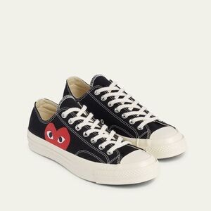 COMME DES GARCONS x Converse All Star Chuck Taylor '70 Low-Top Sneakers 8